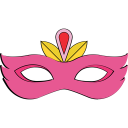 Mascara de carnaval  Ícone