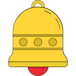 Cloche de Noël  Icône