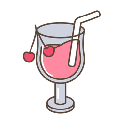 Alkoholfreie Cocktails  Symbol