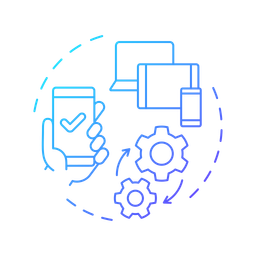 Aplicativo móvel crm  Ícone