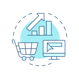 Ecommerce CRM  Icon