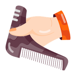 Beard Comb  Icon