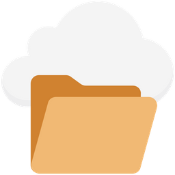 Cloud Folder  Icon