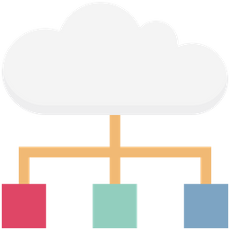 Cloud Hierarchy  Icon