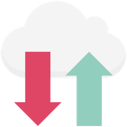 Cloud Arrows  Icon