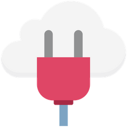 Cloud Hosting  Icon