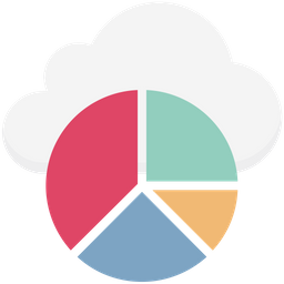 Cloud Infographic  Icon