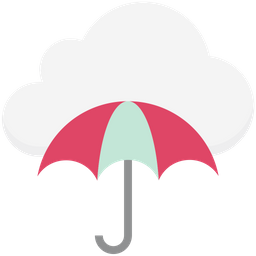 Cloud Insurance  Icon