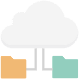 Cloud Folder  Icon