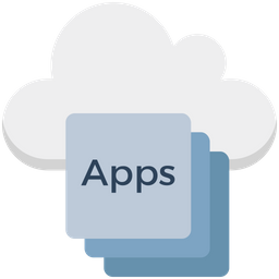 Cloud Apps  Icon