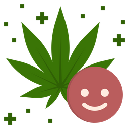 Happy Marijuana  Icon