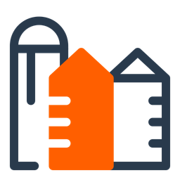 Grain silo  Icon