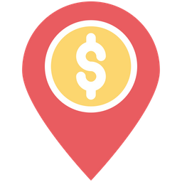 Bank Location  Icon