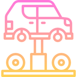 Élévateur de voiture  Icône