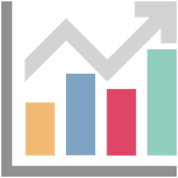 Gráfico de negócios  Ícone