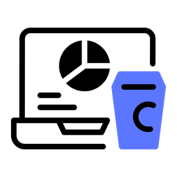 Coffee working  Icon