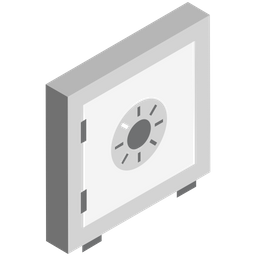 Bank Safe  Icon