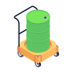 Barrel Dolly  Icon