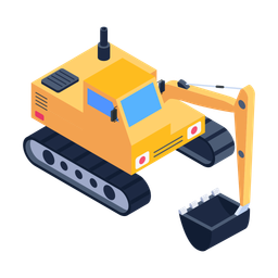 Excavator Machine  Icon