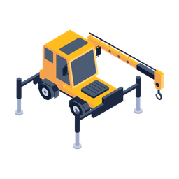 Excavator Machine  Icon