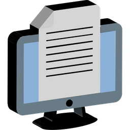 Cloud Document  Icon