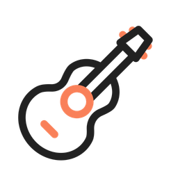 Akustische Gitarre  Symbol