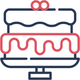 생일 케이크  아이콘