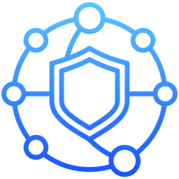 사이버 보안  아이콘