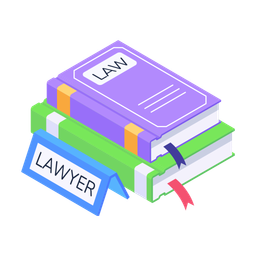 Juristische Referenzen Gesetzesbucher Jurastudium Symbol