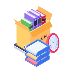 Books Box  Icon