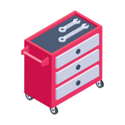 Cabinet Trolley  Icon