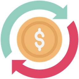 Dollar Exchange  Icon