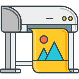 Digital Printing  Icon