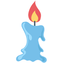 Halloween Candle  Icon