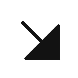 Arrow Right Down  Icon