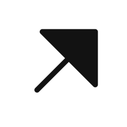 Arrow Right Up  Icon