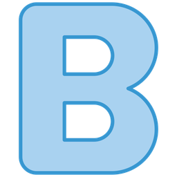 Letter b  Icon