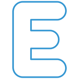 Letter e  Icon