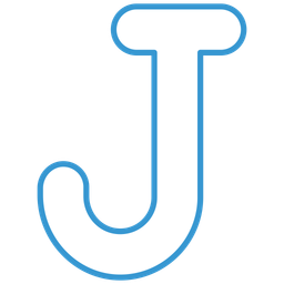 Letter j  Icon