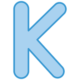 Letter k  Icon