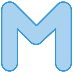 Letter m  Icon