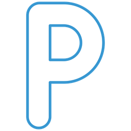 Letter p  Icon