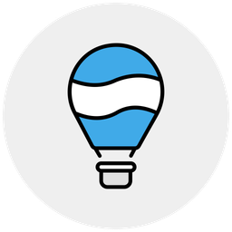 Hot air balloon  Icon