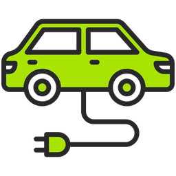 Electric Car  Icon