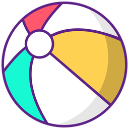 Beach ball  Icon