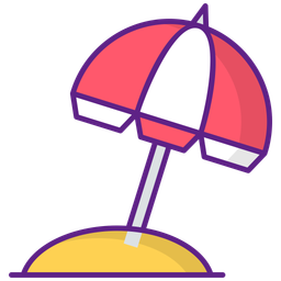 Beach umbrella  Icon