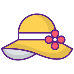 Beach hat  Icon