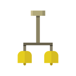 Lámpara de techo  Icono
