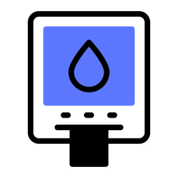 Blutzuckermessgerät  Symbol