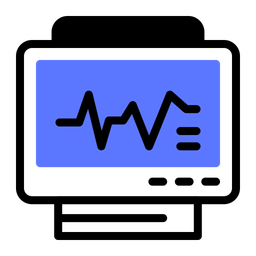 심장 모니터링  아이콘